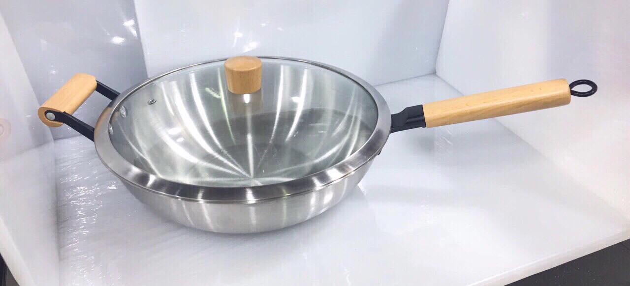 Chảo Inox Hàn Quốc size 32 chao-inox-han-quoc-size-32